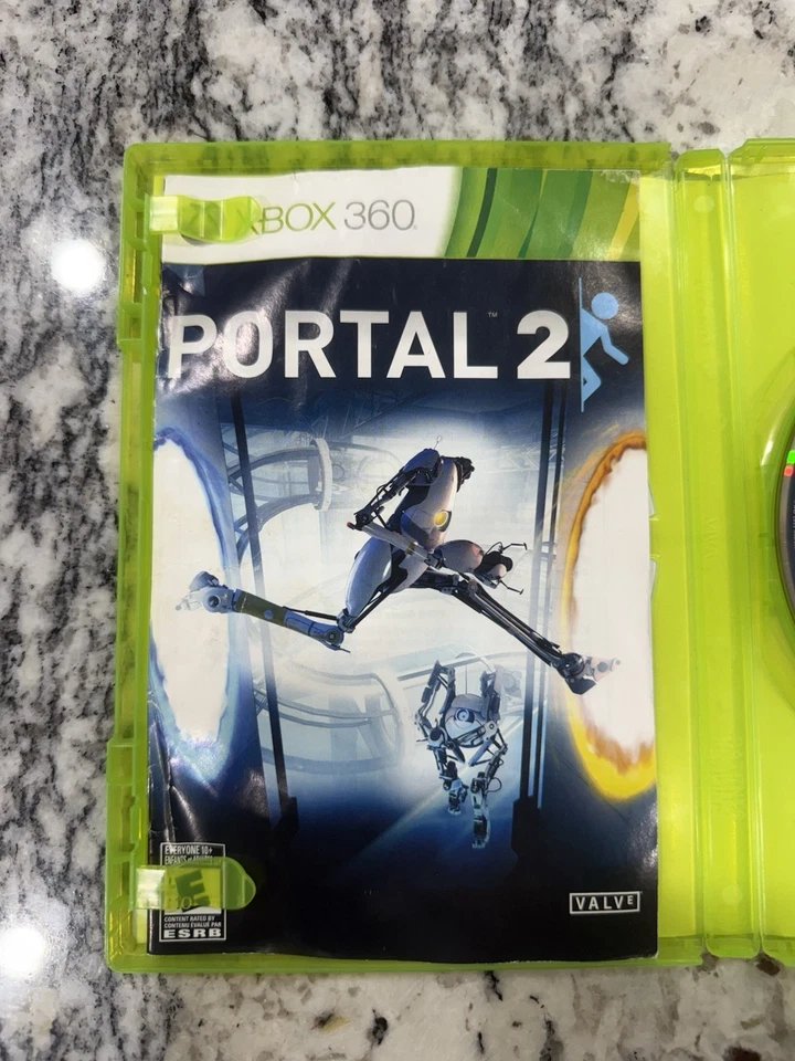 Portal 2 (Microsoft Xbox 360, 2011) CIB Complete | TESTED - Image 3 of 4