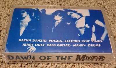 Misfits Dawn Of The Misfits cassette 1977 Manny Tapes CBGB rehearsal steampunk