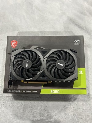 MSI NVIDIA GeForce RTX 3060 Ventus 2X OC 12GB GDDR6