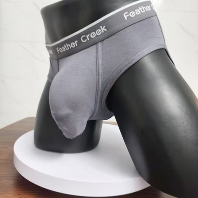Sexy Mens Comfortable Briefs Shorts Underwear Breathable Big Pouch Underpants