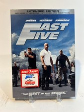 Fast Five (DVD, 2011, Extended Edition, w/ DIGITAL CODE)