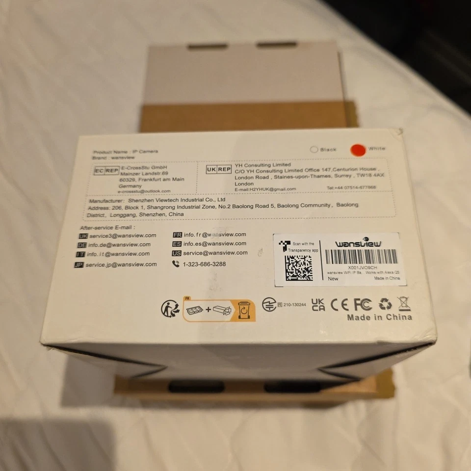 WiFi IP Baby Camera, 2K Wireless Home Security Camera Indoor for Baby , Alexa Q5 - Image 2 of 2