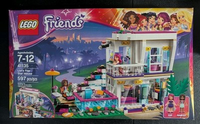 LEGO Sealed 41135 Friends Livi s Pop Star House Figures Livi & Andrea Retired