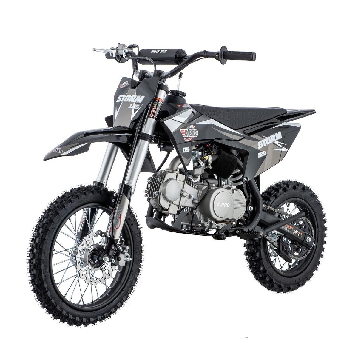 X-PRO Storm 125cc Dirt Bike Pit Bike Semi-Auto 4 Stroke Zongshen