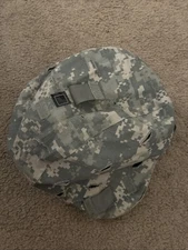 Small/Medium Army ACH ACU UCP Digital Camo Combat Helmet Cover Pre-owned