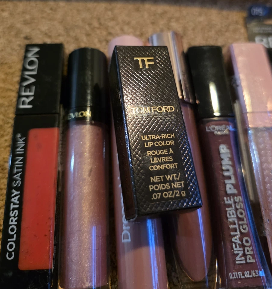 Lote 11 Bálsamo Labial Mixto Brillo Lápiz Labial Varias Marcas Nuevo Bobbi Brown, Tom Ford Foto 3 de 4