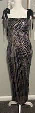 New Years Dress Party Event Size Small 4 NWT Black