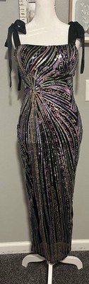 New Years Dress Party Event Size Small 4 NWT Black