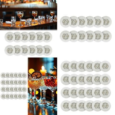 LED Untersetzer 7 Farben RGB LED Aufkleber Lichter Club Kneipe Auto Getränkehalter LED Flasche
