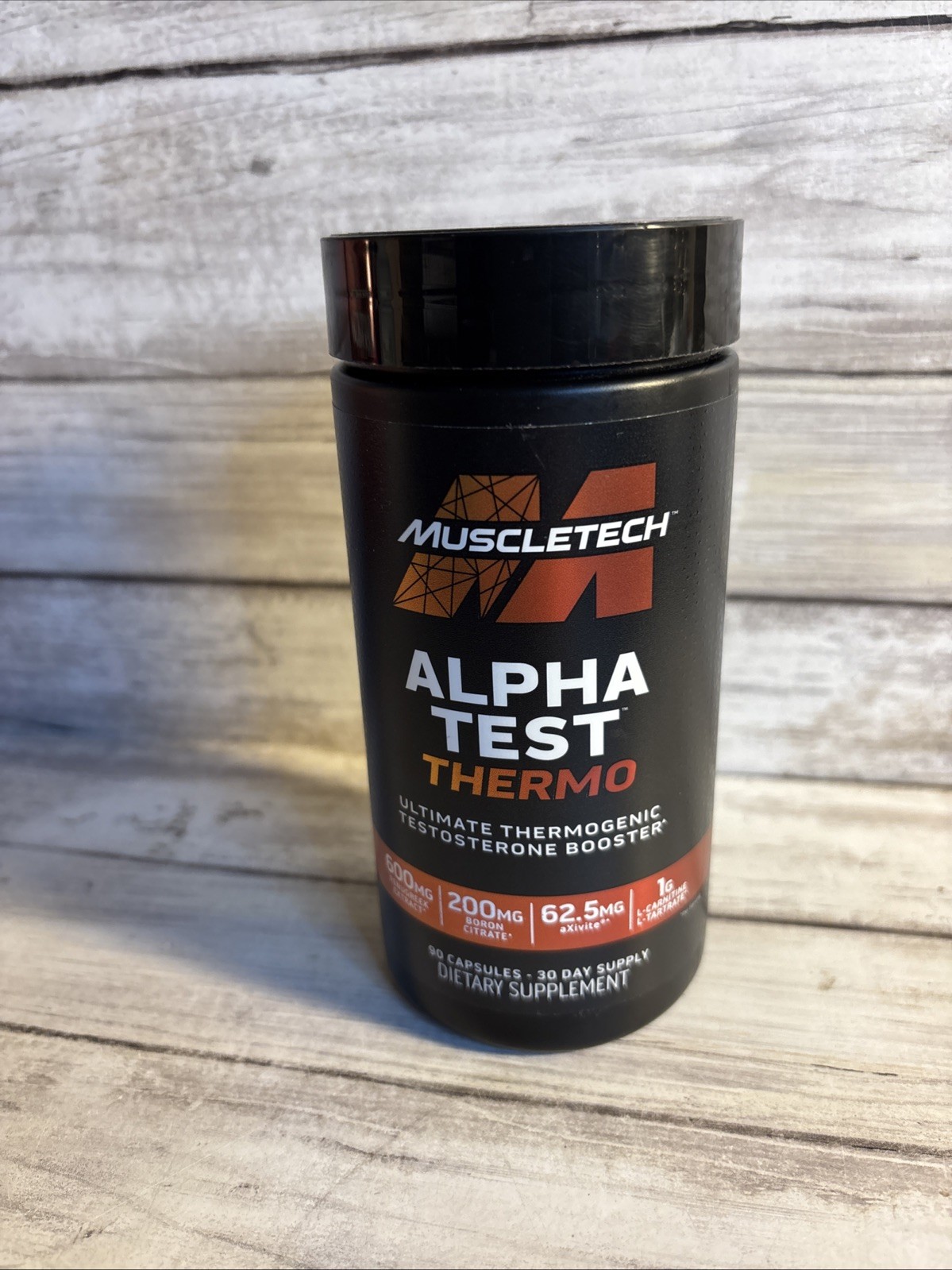 Alpha Test Thermo, 90 Capsules, EXP 06/2028 Testosterone Boo