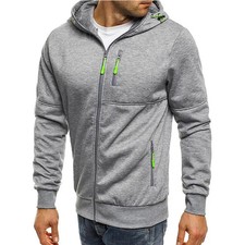 2024 new Spring Men's Jackets Hooded Coats Casual Zipper Sweatshirts Male Tracks