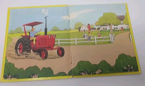 HANDY ANDY ~ Vintage Kinder Whitman Tell-A-Tale Buch Traktor Bauernhof 1975 - Bild 9 von 15