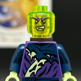 LEGO BRAND Ghost Ninja Hackler njo144 NINJAGO MINIFIGURE with weapons 70736+