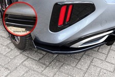 Heckansatz Flaps Seitenteile mit Wing aus ABS für Kia Ceed CD, SK schwarz glanz