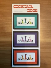 SHAG Josh Agle COCKTAIL DOGS Promo Event Card