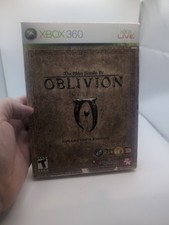 The Elder Scrolls IV Oblivion Collector's Edition Xbox 360 Complete w/ Coin