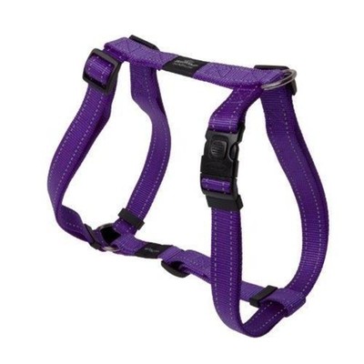 Rogz Reflective Adjustable Dog H Harness For Extra Large Dogs Matching Collar