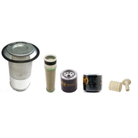 Filter Service KIT FüR Kobelco SK50 SR-3 Luft ÖL Kraftstoff W/Yanmar 4TNV88 Eng