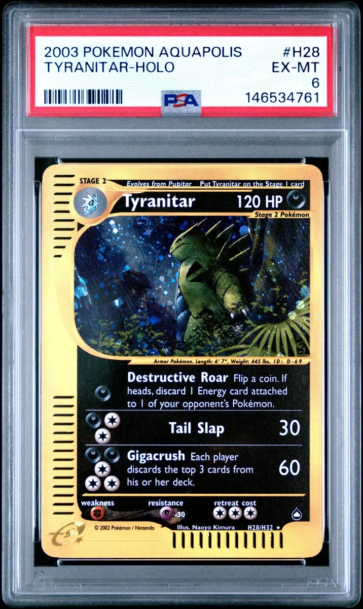 Tyranitar Pokémon TCG Cards for sale