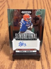 2025 Panini Prizm Draft Picks - Sensational Signatures Vernell Brown III #SS-VBN