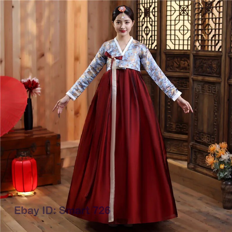 korean dress for women 2017 Serenity Matte Beige Pleated Modern Hanbok Dress, S / Only tie sash Miss - Ha Young Park