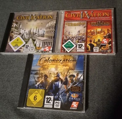 Civilization IV 4 Plus Warlords und Beyond The Sword sowie Colonization (PC)