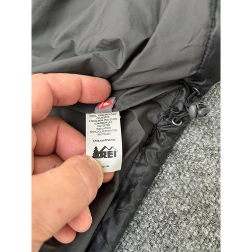 REI Co-op Pertex Quantum Eco PrimaLoft Insulated Puffer Jacket Black Mens XXL image 4