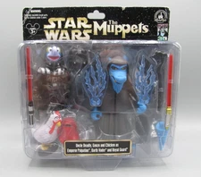 STAR WARS The Muppets Figures Uncle Deadly Gonzo & Chicken Disney Parks New