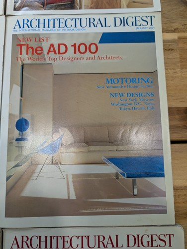 Architectural Digest Magazine Lot of 9 - 2004 2005 And 2006, Celebrities Homes - Picture 5 of 10