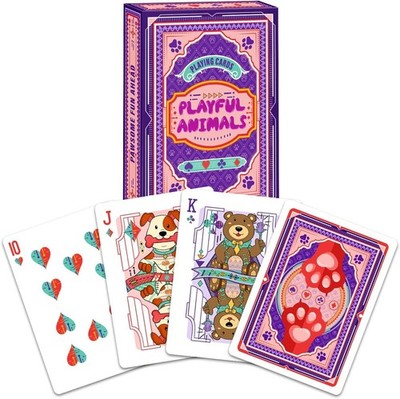 HAAKUN Playful Animals Playing Cards BRAND NEW SEALED
