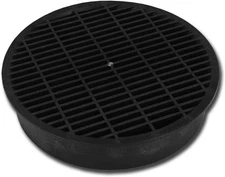 Polylok 10" Pipe Grate (Black) PDB-10G