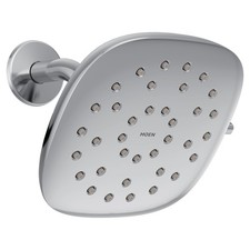 Moen Verso Eco-Performance Infiniti Dial Square Rain Shower Head, 7-Inch