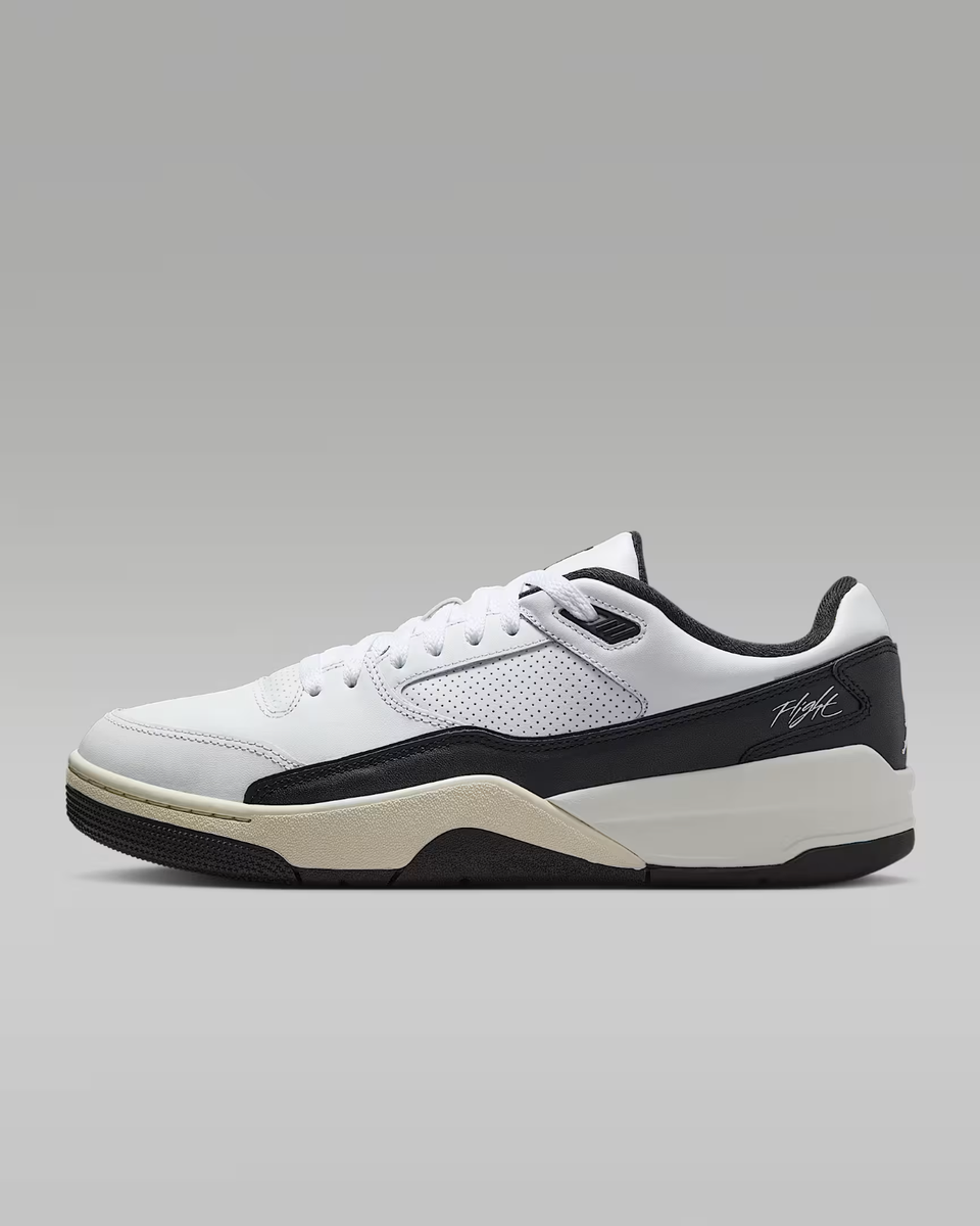 JORDAN FLIGHT COURT 7.5 ホワイト/ブラック Jordan Flight Court White Sail Black Men's | Size 7 - 14 | eBay