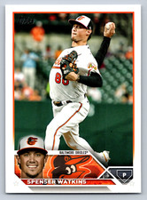 2023 Topps Series 2 #393 Spenser Watkins Baltimore Orioles Baseball Card