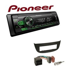 Pioneer Autoradio Android USB Einbauset für Renault Twingo II 2007-2014 schwarz