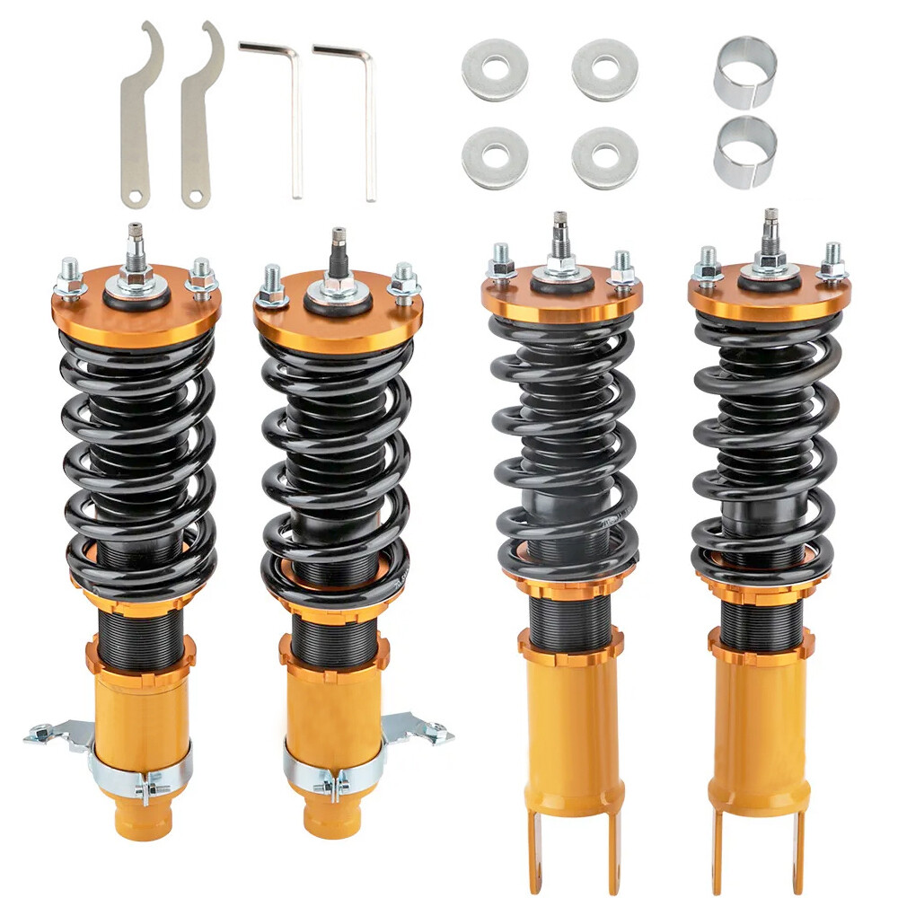 24 Level Damper Coilover Lowering Kit For Honda Civic 88-00 Acura Integra 94-01