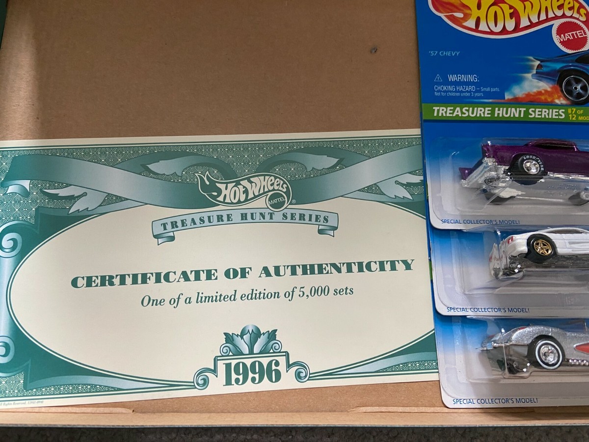 JC Penny 1996 Treasure Hunt Series Limited Edition Hot Wheels | eBay