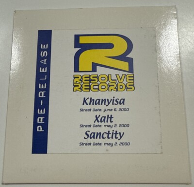 UNRELEASED Khanyisa REMIX on Pre-Release Resolve 2000 PROMO CD/ NOT on Apple  !