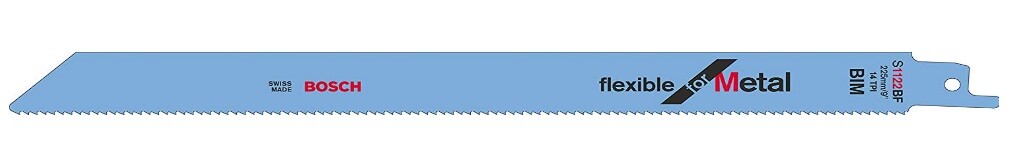 Lame Per Sega Universale 5PZ S 1122 BF Flexible For Metal Bosch 2608656019