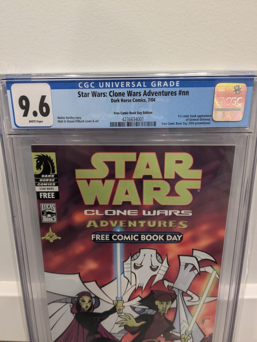 アメコミリーフ FCBD Star Wars Clone War CGC 9.6 Star Wars: Clone Wars Adventures #nn (FCBD) CGC 9.6 WP 1st