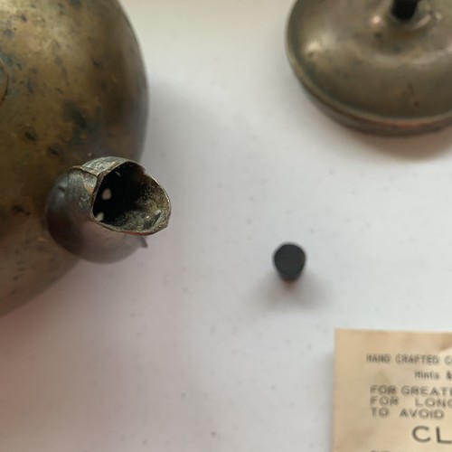 Vintage Copper Wear Kettle Tea Pot - Picture 9 of 9