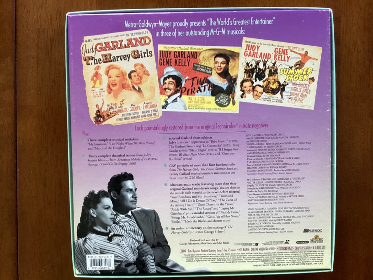 JUDY GARLAND MGM The Golden Years -Harvey Girls,Pirate,Summer