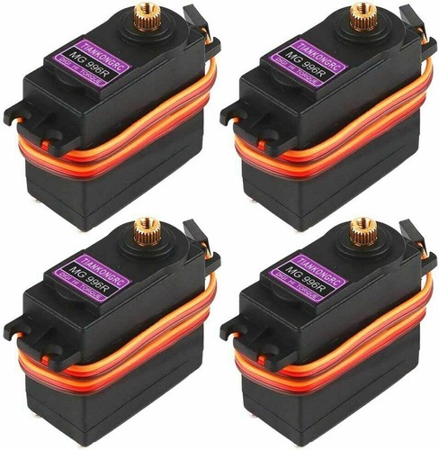 100% Metal Gear MG996R Digital Servo Motor 180° Torque 15KG for RC Dual Pack - Bild 10 von 10