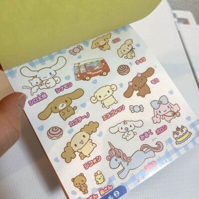 Sanrio Character Sticker Book 2023 Japan Limited Edition - 462 Stickers, Hello Kitty, Cinnamoroll