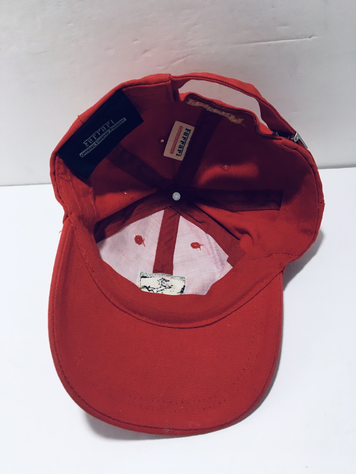 Ferrari Red Cap Strapback Adjustable Hat Official… - image 6