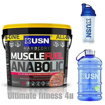 USN Músculo Fuel Anabólico Todo en Uno muscular 2kg y 4kg