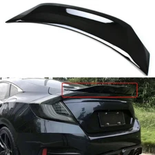 LABLT Spoiler Wing For 2016-2019 Honda Civic Sedan V3 Highkick Duckbill Trunk