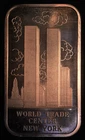 World Trade Center New York MTB Madison Mint 1oz 999 Silver art bar WOW!!! C2829