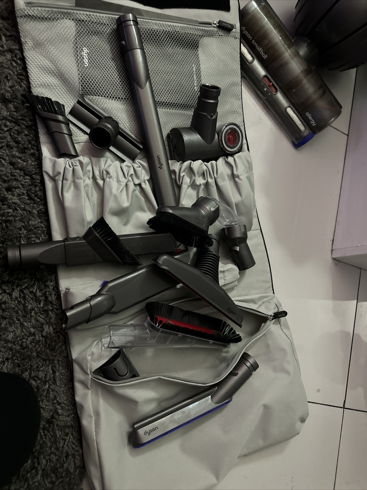 Dyson Small Ball Allergy vacuum cleaner. With Accessories Pack Good