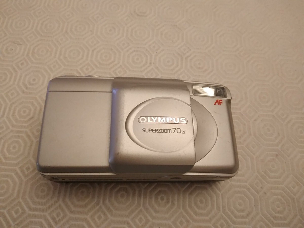 Olympus Superzoom 70g AF 38mm-70mm film camera DA RIPARARE